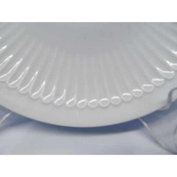 Jean Lewis Coquet Limoges France Vintage Set Of 2 White 8" Salad Plates VGC - Picture 2 of 9